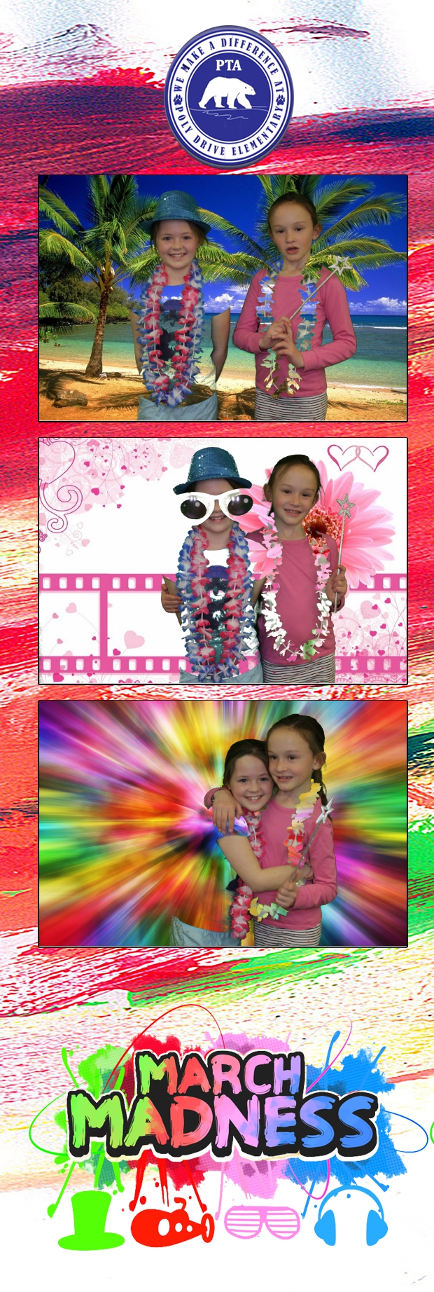 Poly Drive Elementary March Madness Carnival | View more photos from the event at gallery.photoboothbillings.com/u/PhotoBoothBillings/Poly-Drive-Elementary-March-Madness-Carnival